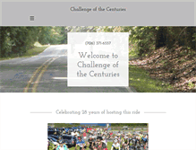 Tablet Screenshot of challengeofthecenturies.com